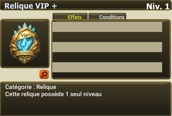 relique vip+