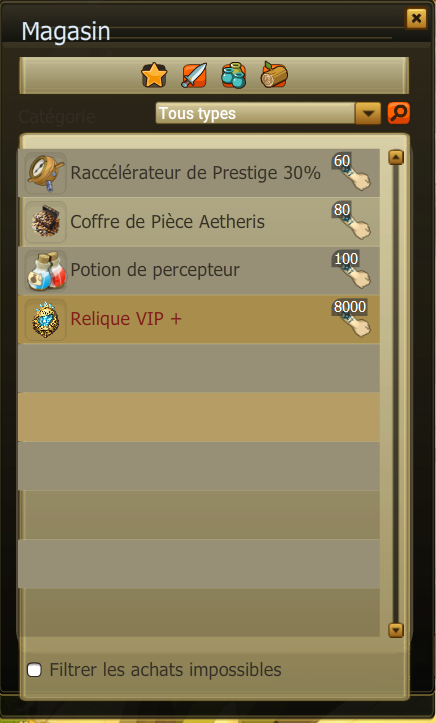boutique vip +