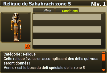 Relique de Saharach zone 5
