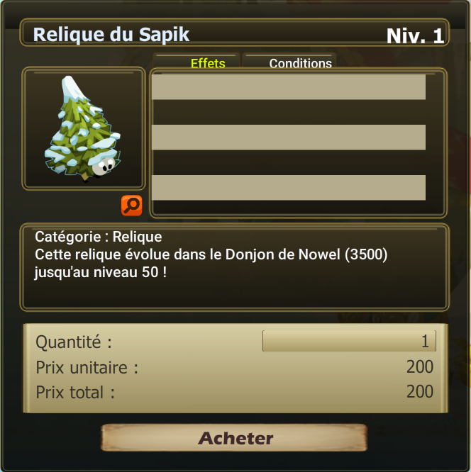 relique sapik