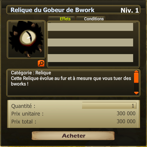 relique bwork