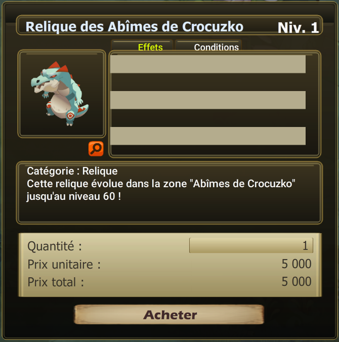 relique des Abîmes de crocuzko