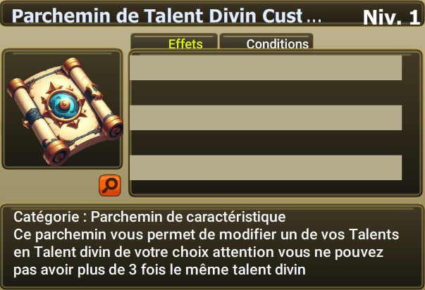 talent divin