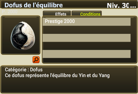 Dofus de l'équilibre