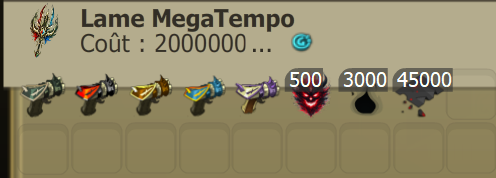 fabrication Lame MegaTempo