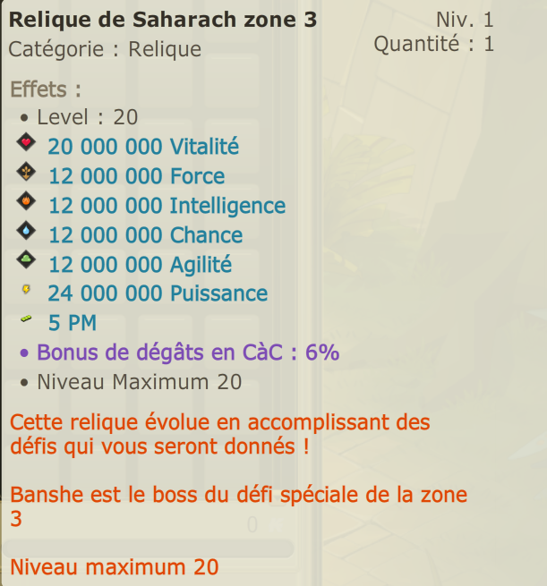 Relique zone Saharach 3