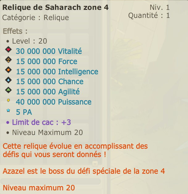 Relique zone Saharach 4